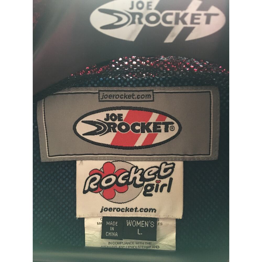 Joe Rocket Cleo Mesh Motorcycle Jacket - Women Large Wine - Picture 4 of 9